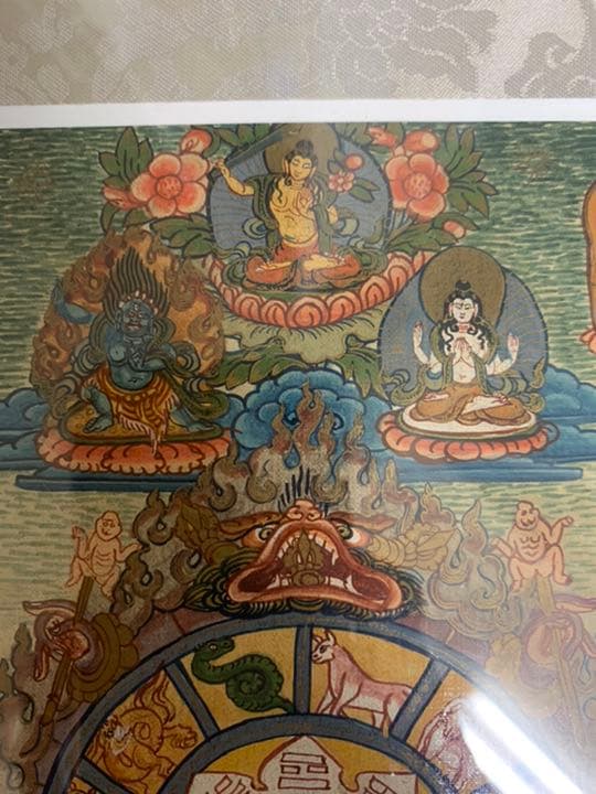 曼荼羅　暦マンダラ　ネパール　アート