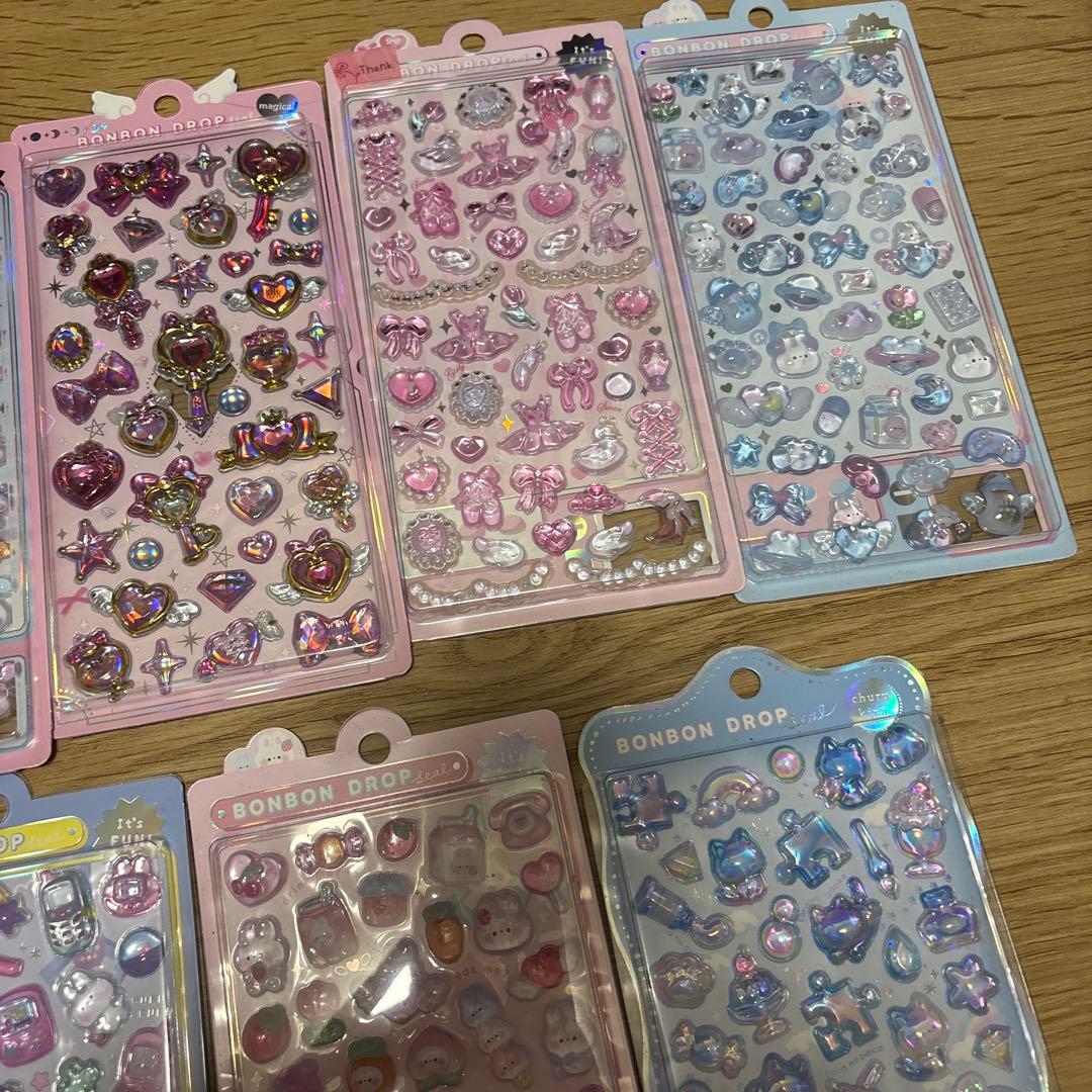 ボンボンドロップシール オリジナル キャラクター セット