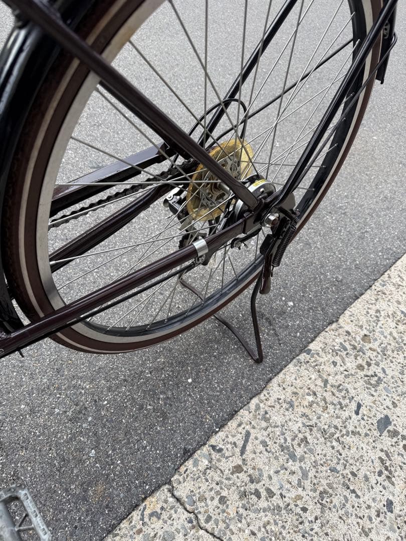 86 自転車 大阪市 【引取り限定】 26インチ 変速付き