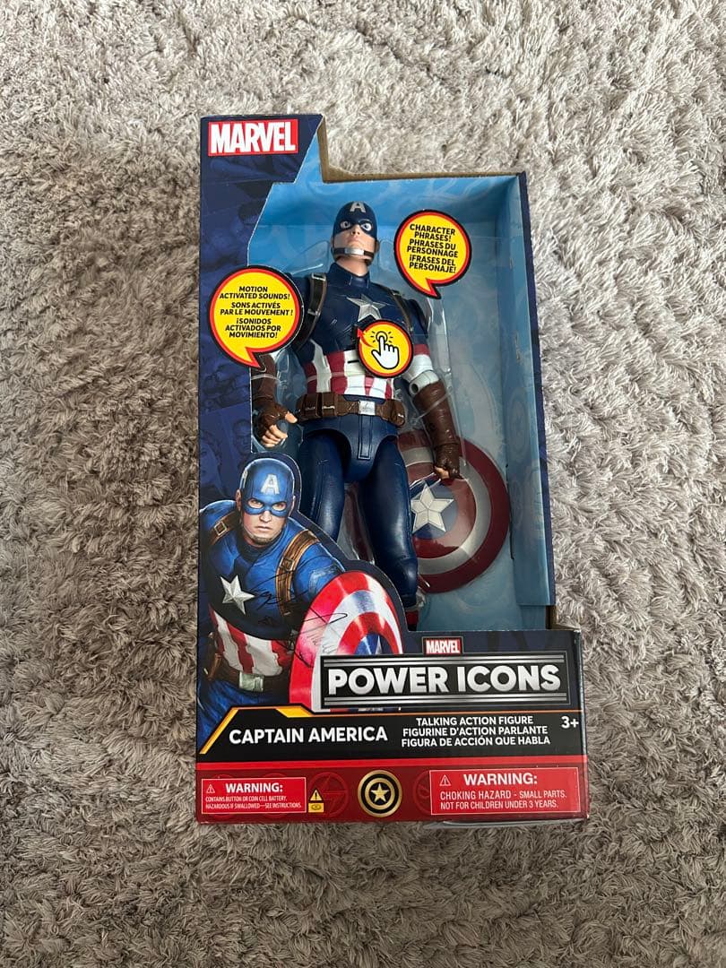 MARVEL POWER ICONS フィギュアセット　海外ディズニー限定