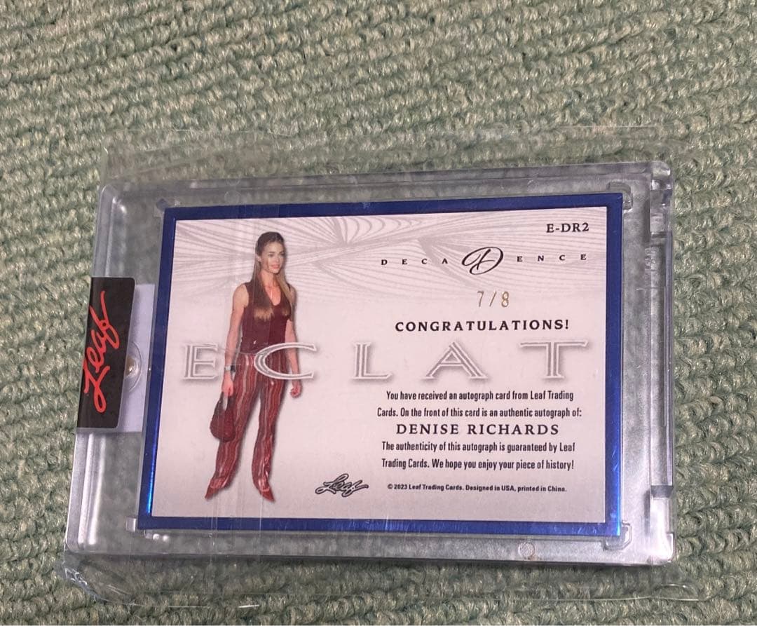▼お値下げ デニス リチャーズ サイン入りカード