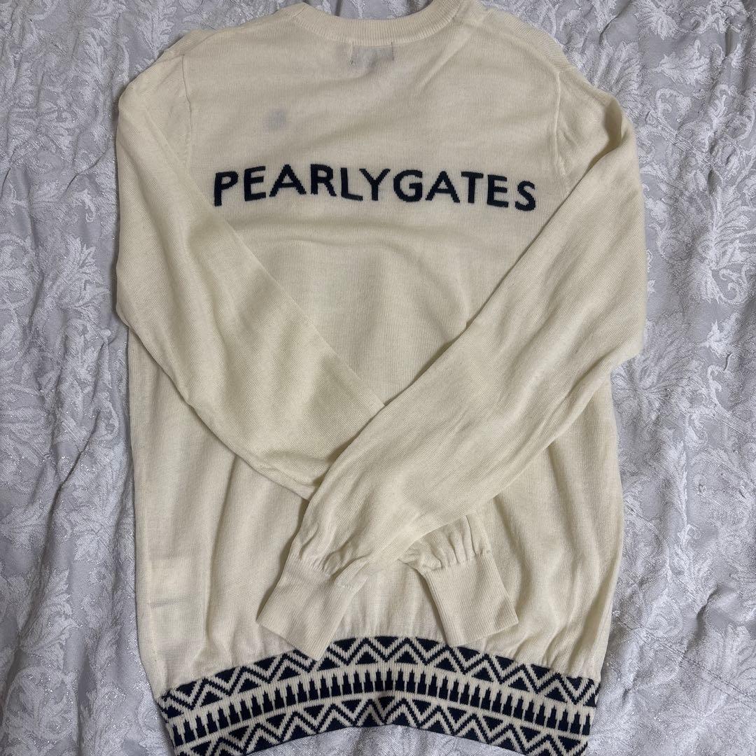 PEARY GATES ウール100％ セーター ニット 薄手 パーリーゲイツ