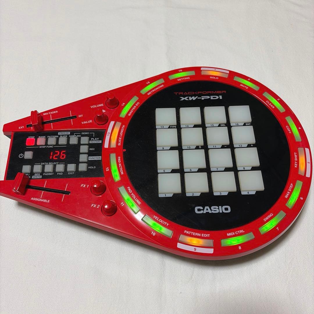 カシオ　トラックフォーマー　CASIO XW-PD1 動作確認済み
