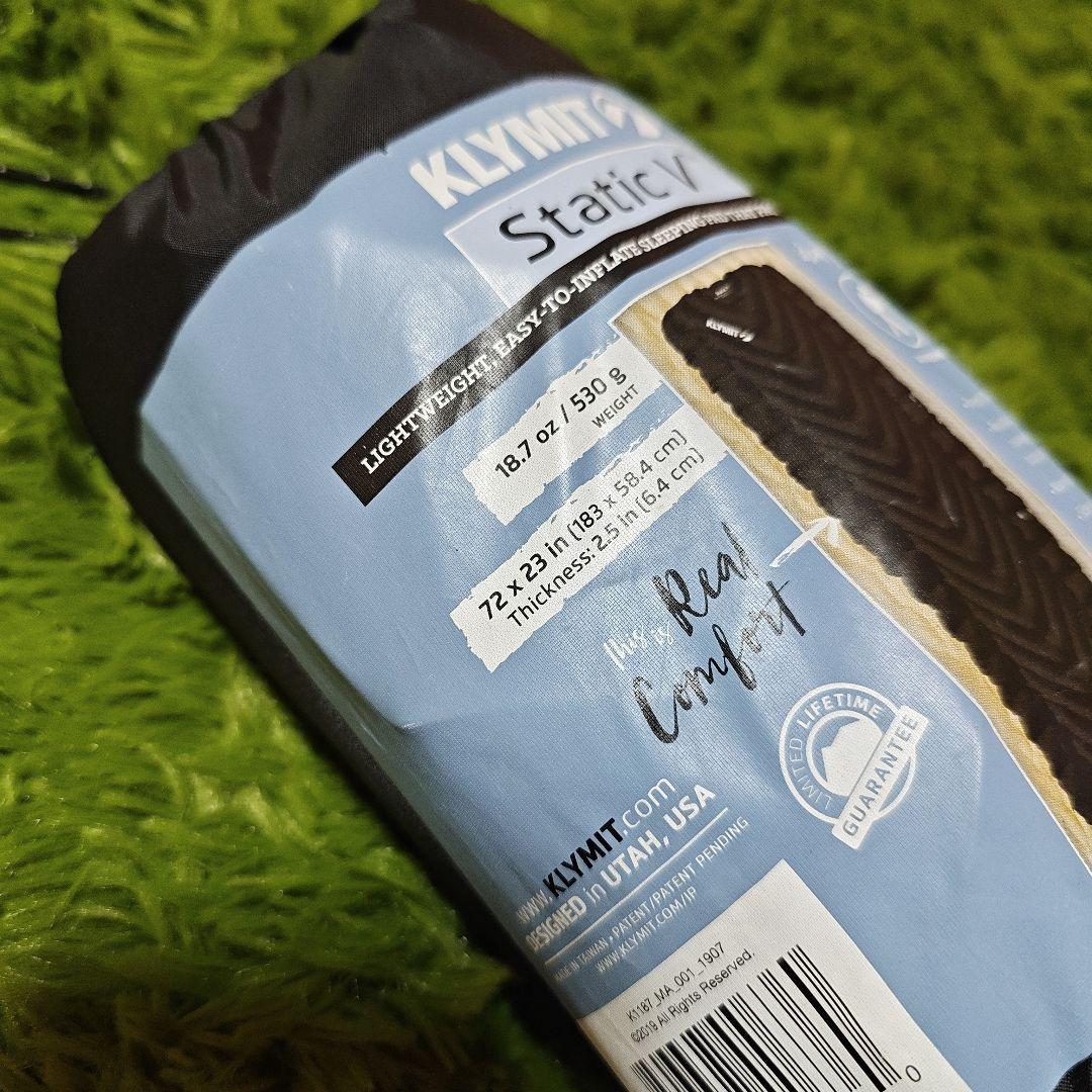 【美品】KLYMIT Static V 183cm マット