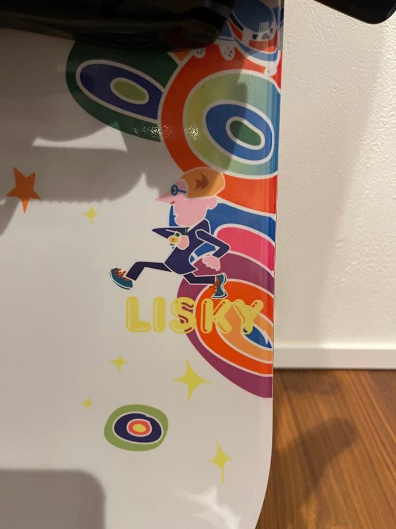 子供用　スノーボード板　115㎝　LISKY ビンディングセット