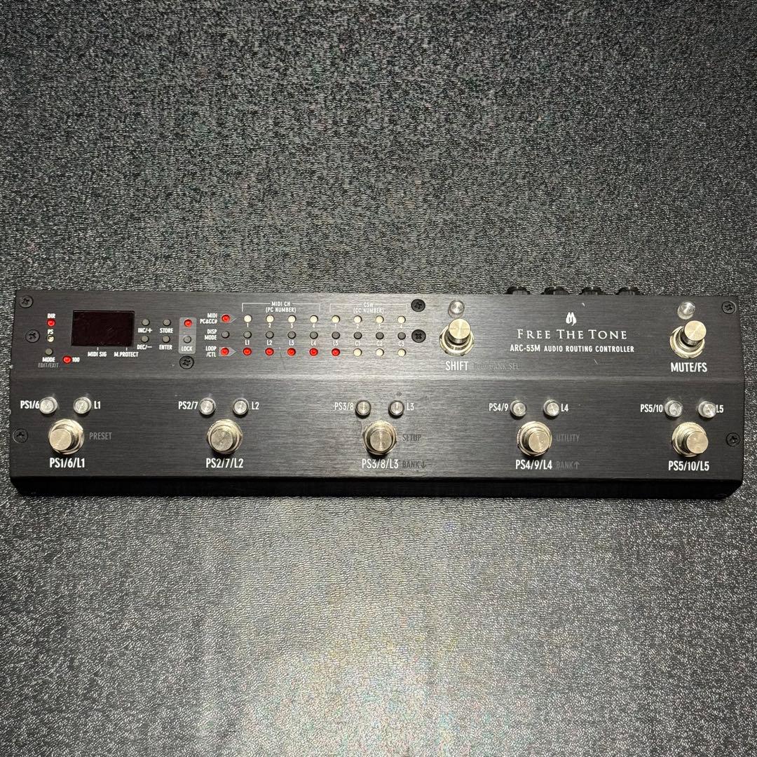 【箱・説明書付き】FREE THE TONE arc-53m　スイッチャー