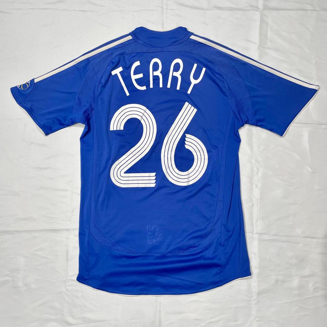 希少品 チェルシー ユニフォーム ジョンテリー 06-08 アディダス ブルー