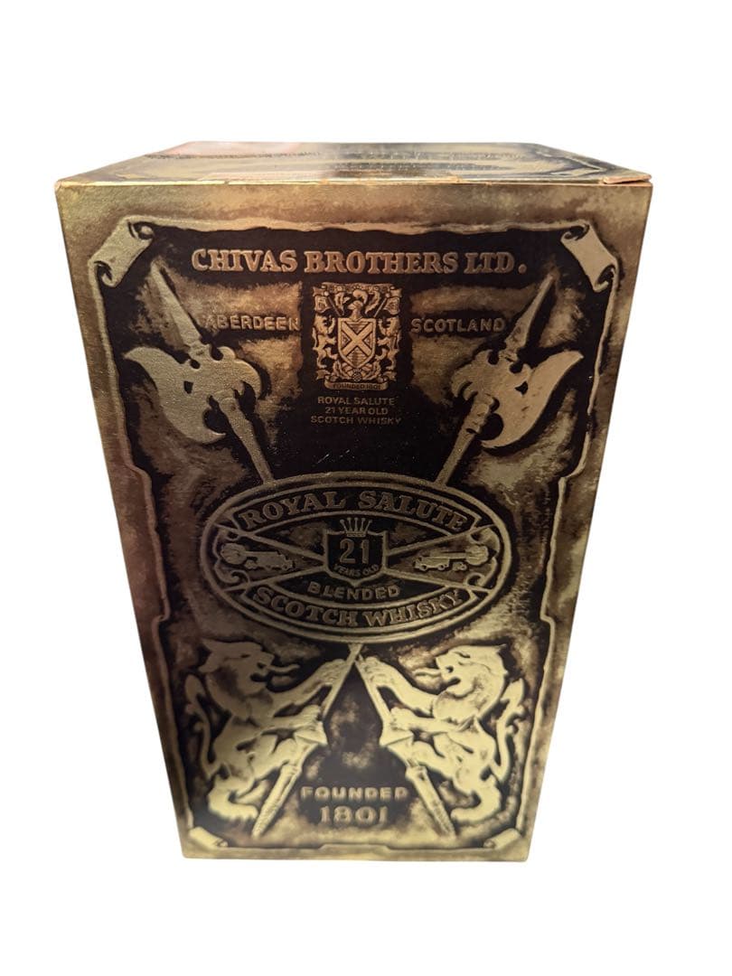 未開栓箱入り Salute 21 ウイスキーロイヤルサルート21年