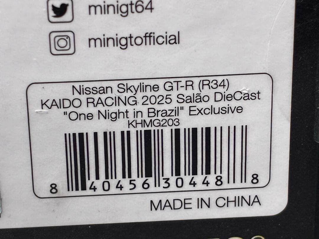 スカイライン GT-R R34 kaido house 街道ハウス　ブラジル