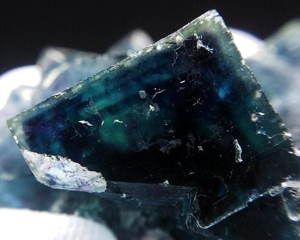 382 オコルス鉱山 フローライト ブルー グリーン パープル 蛍石