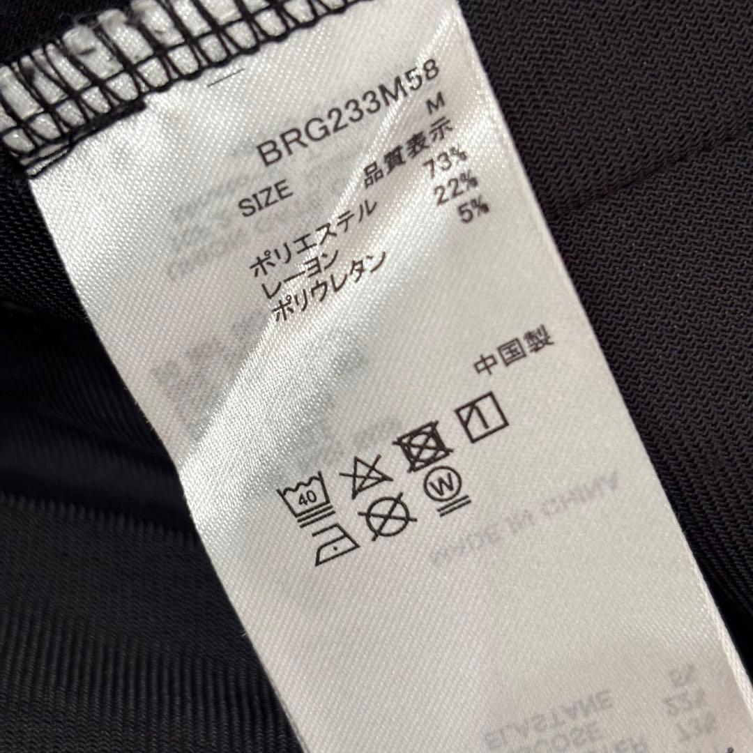 BRIEFING GOLF サイドロゴセットアップ　ブラック　メンズM