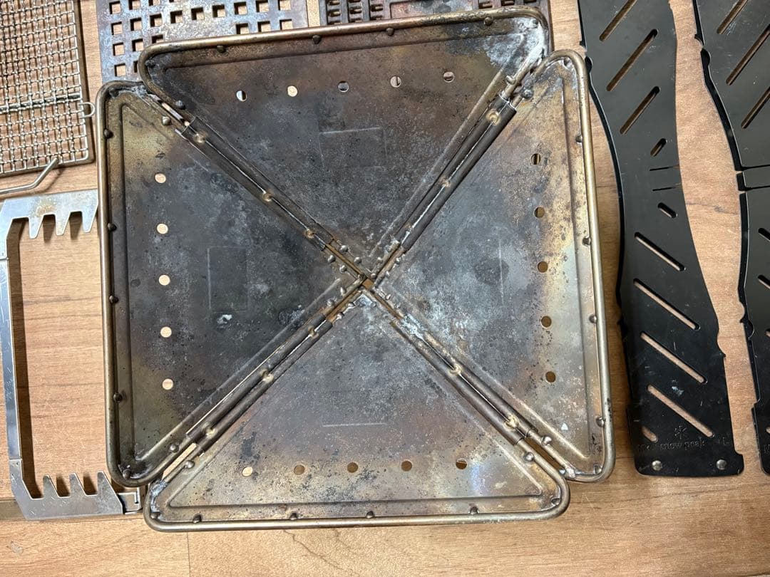 スノーピーク焚火台M 7点セット おまけ付き