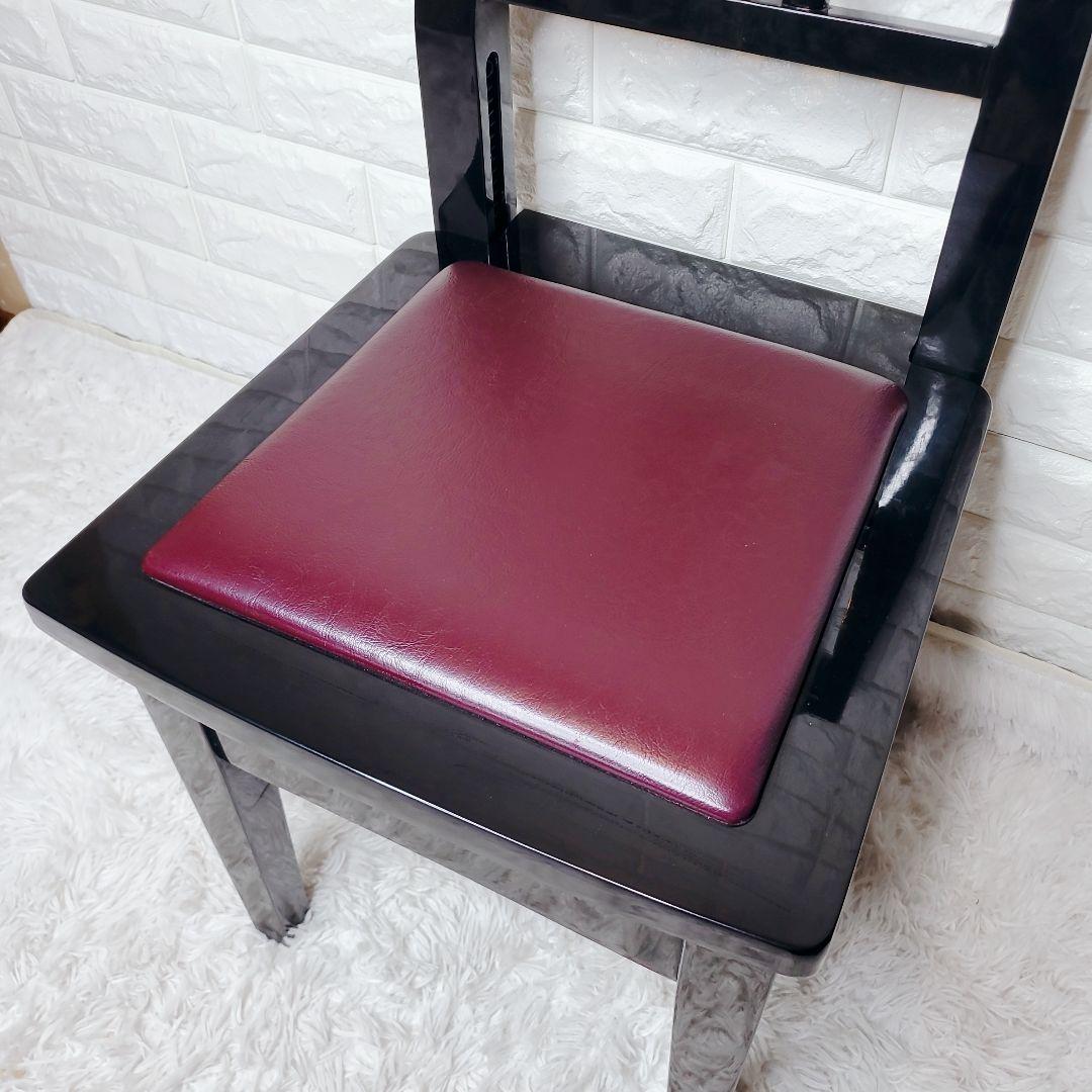 トムソン椅子　ピアノ椅子　黒　ブラック