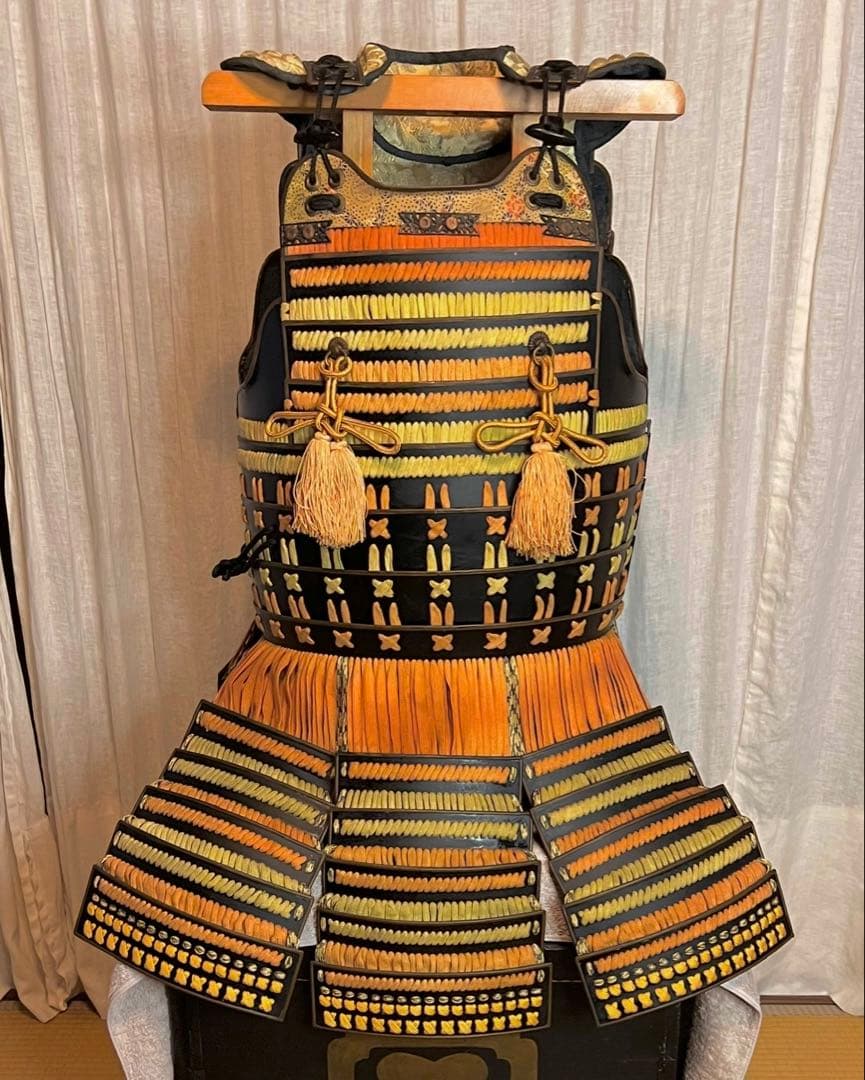 最高級！【美品】『 胴 鎧 』丸武工房製【現代 甲冑•等身大】当世具足