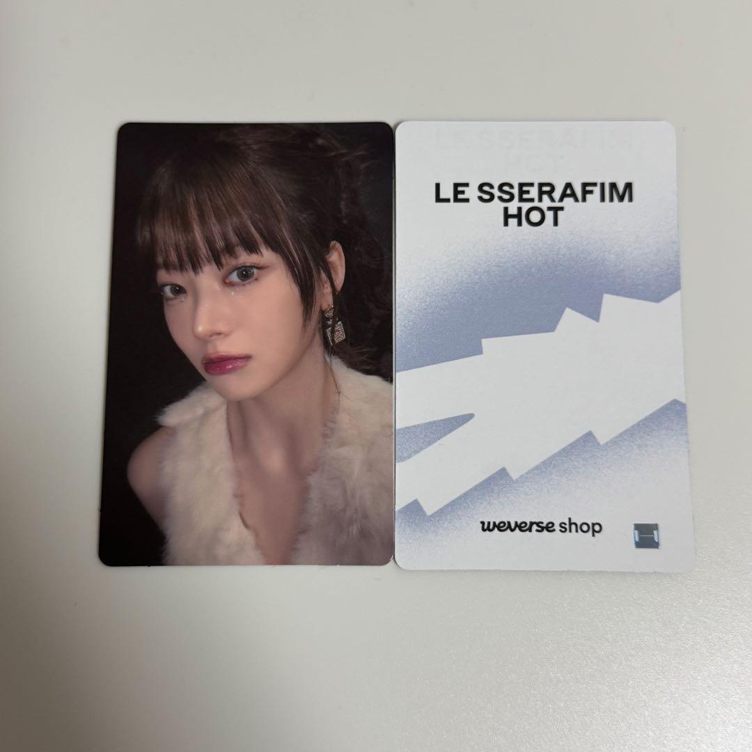 LE SSERAFIM ルセラ HOT weverseラキドロ トレカ ウンチェ