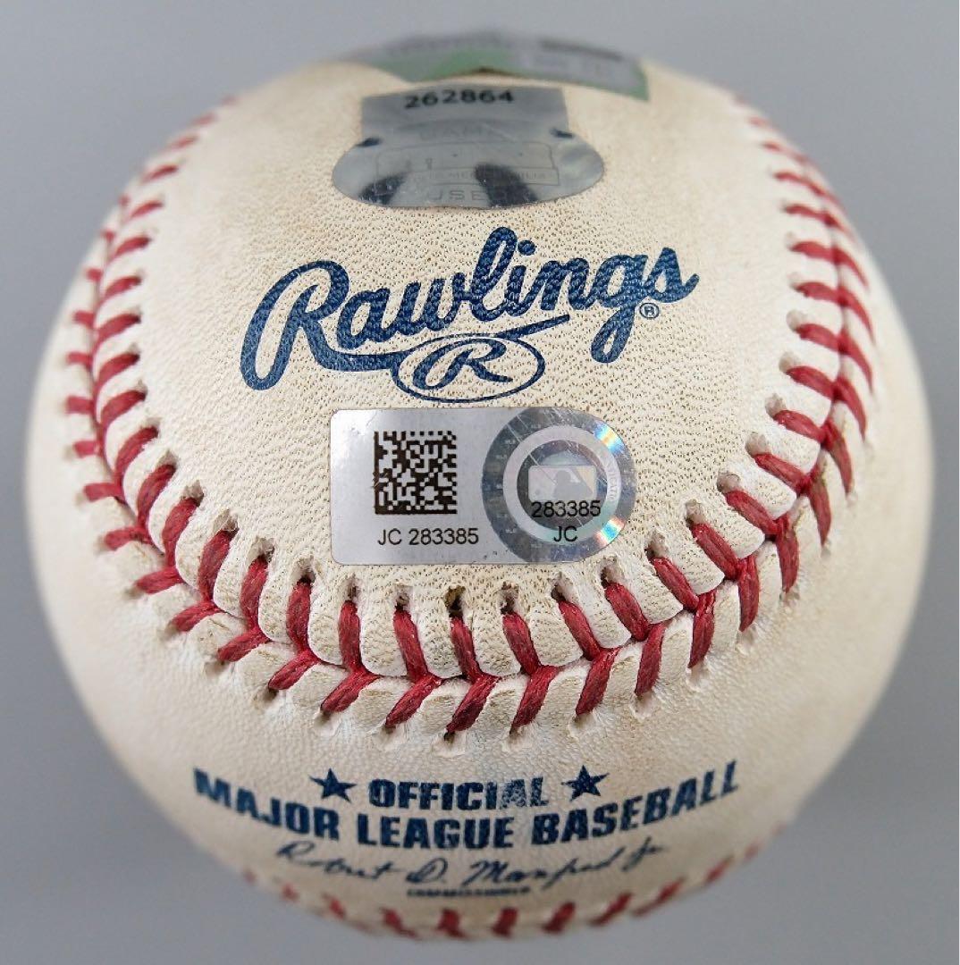 大谷翔平＆マイク・トラウト 2018年実使用 ダブル直筆サインボール