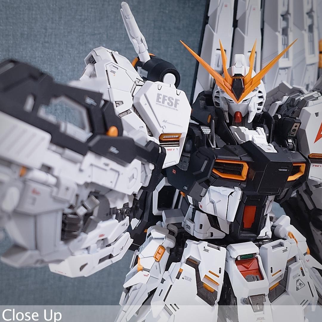 MG νガンダム \"Fortune Meow’s Studio\" 完成品