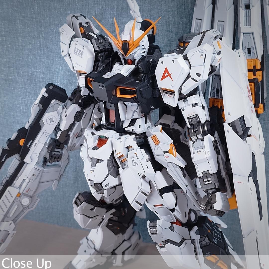 MG νガンダム \"Fortune Meow’s Studio\" 完成品