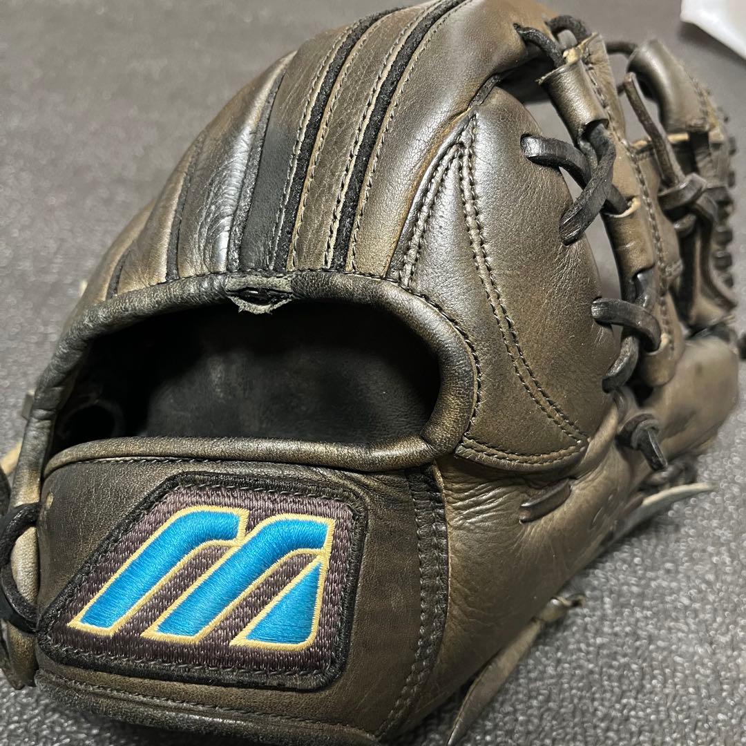 ミズノ 青ビュー 硬式 内野 野球 グローブ 大人用 使用感有り 日本製 133