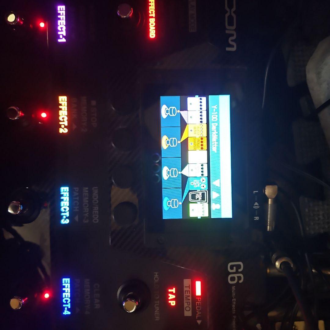 Zoom G6 ギター　マルチエフェクター