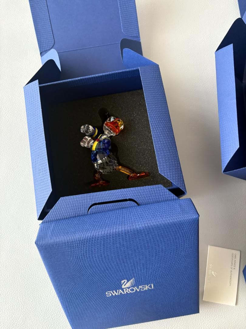 スワロフスキー　ドナルド デイジー セット 専用箱付