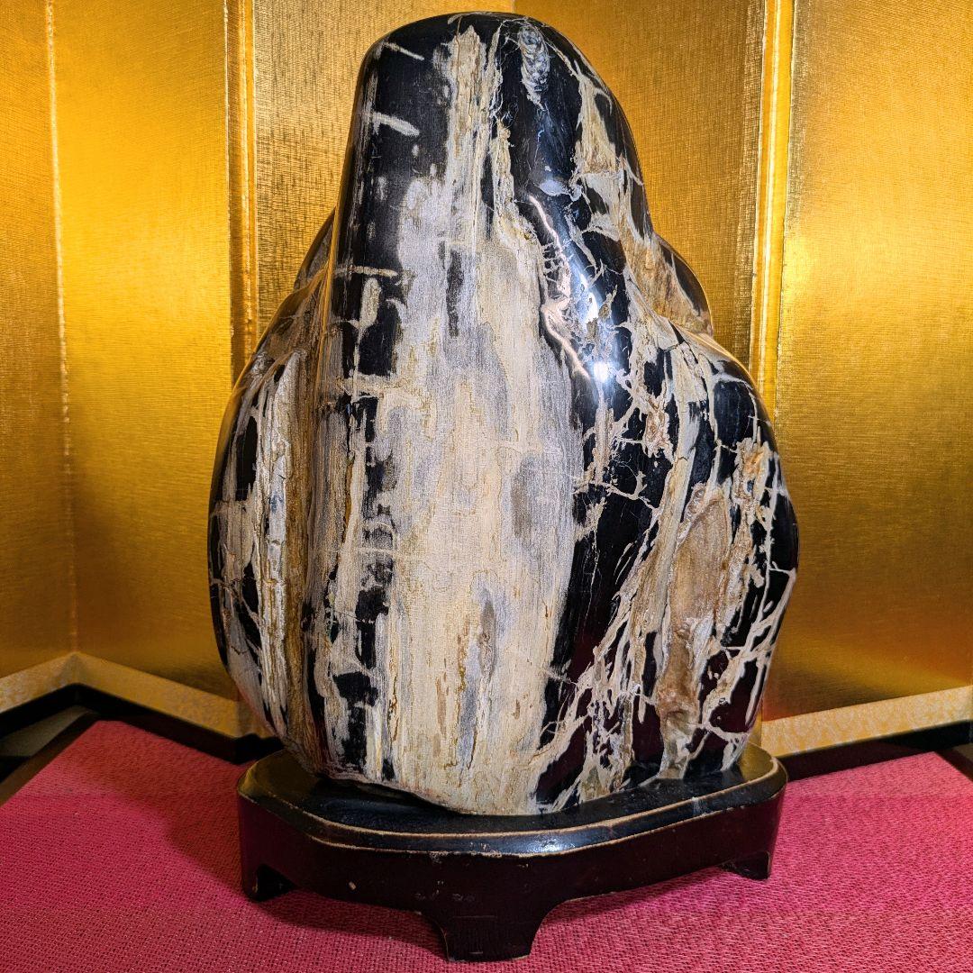 珪化木 9.8㌔ 鑑賞石 観賞石 水石 盆石 天然石 置物