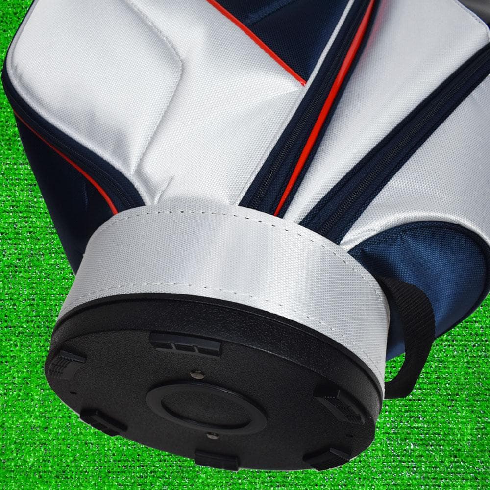 adidas/アディダス ゴルフ キャディーバック９型【ライトシルバー】新品！