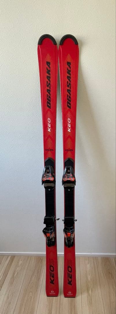 【送料込】オガサカ KEOSケオッズビンディング付き全日本技術選指導員プライズ