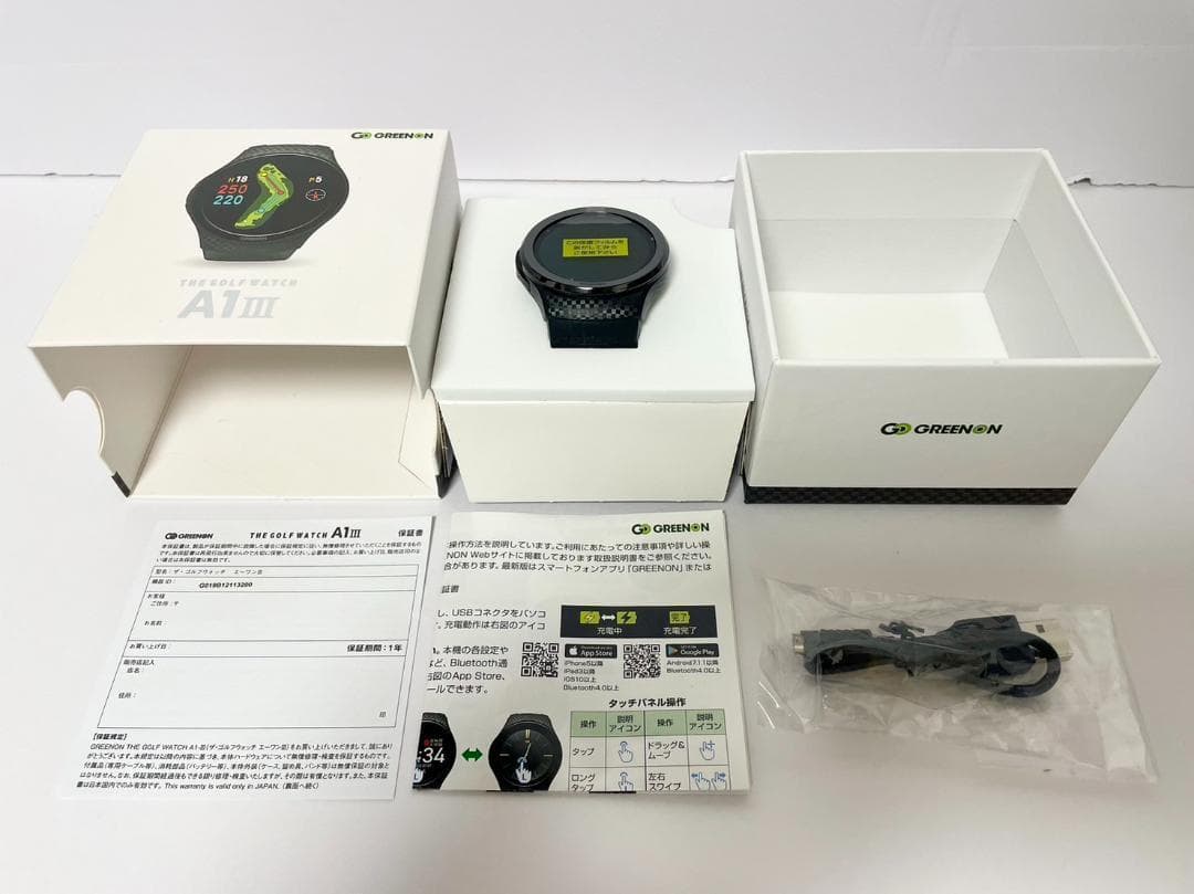 【新品未使用】最新 有機ELモデル GreenOn ザ・ゴルフウォッチ