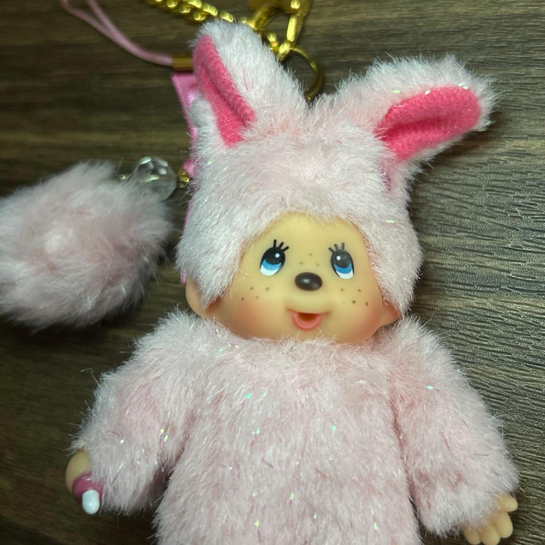 モンチッチ　チムたん　レア　ラメ　ぬいぐるみ　ストラップ　キーホルダー　レトロ