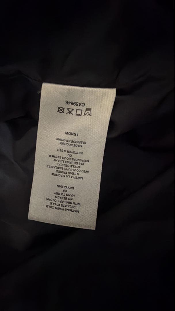 Dime ブラックダウンジャケット