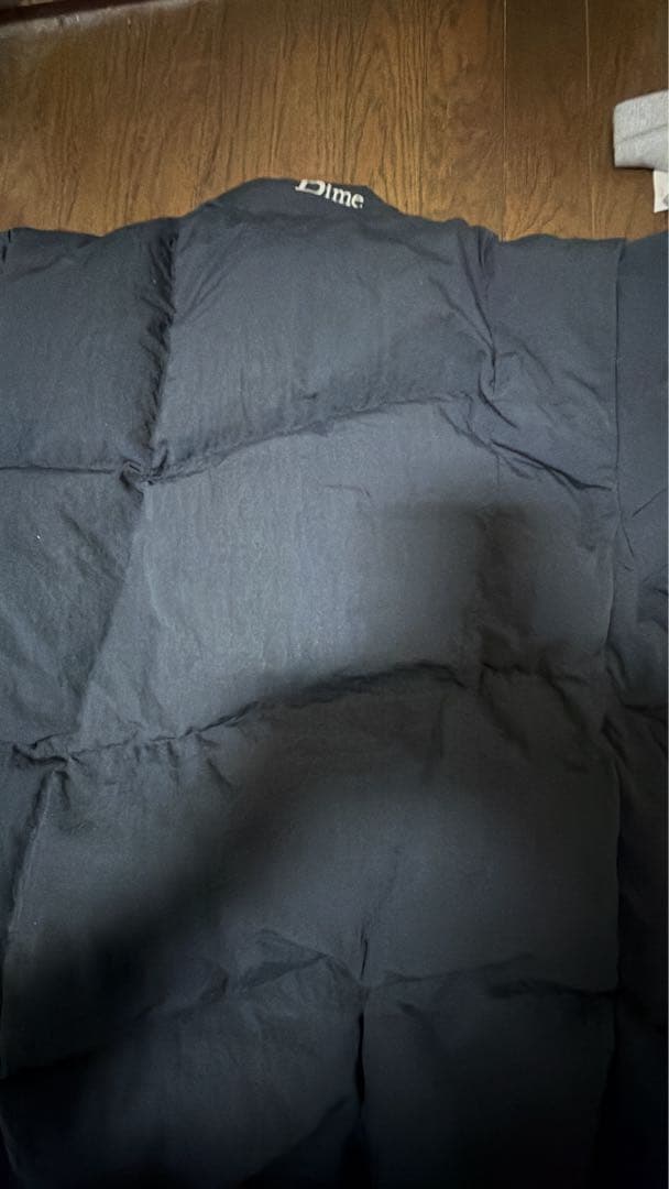 Dime ブラックダウンジャケット