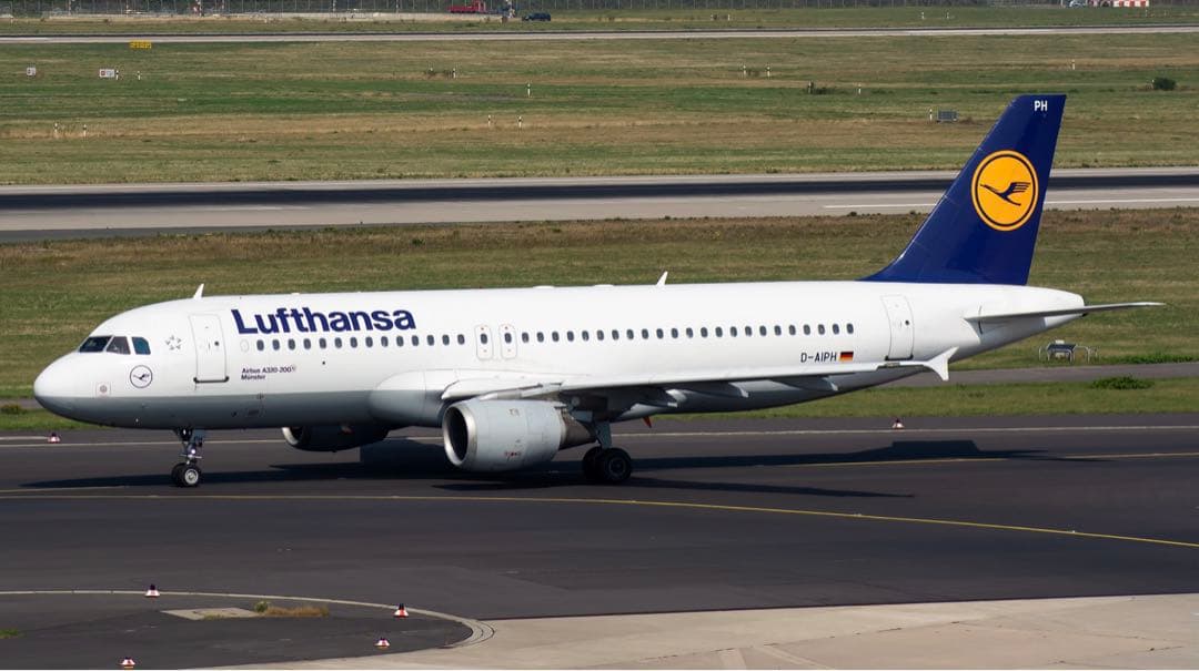 ルフトハンザドイツ航空 Aviationtag A320-211 コンビ色