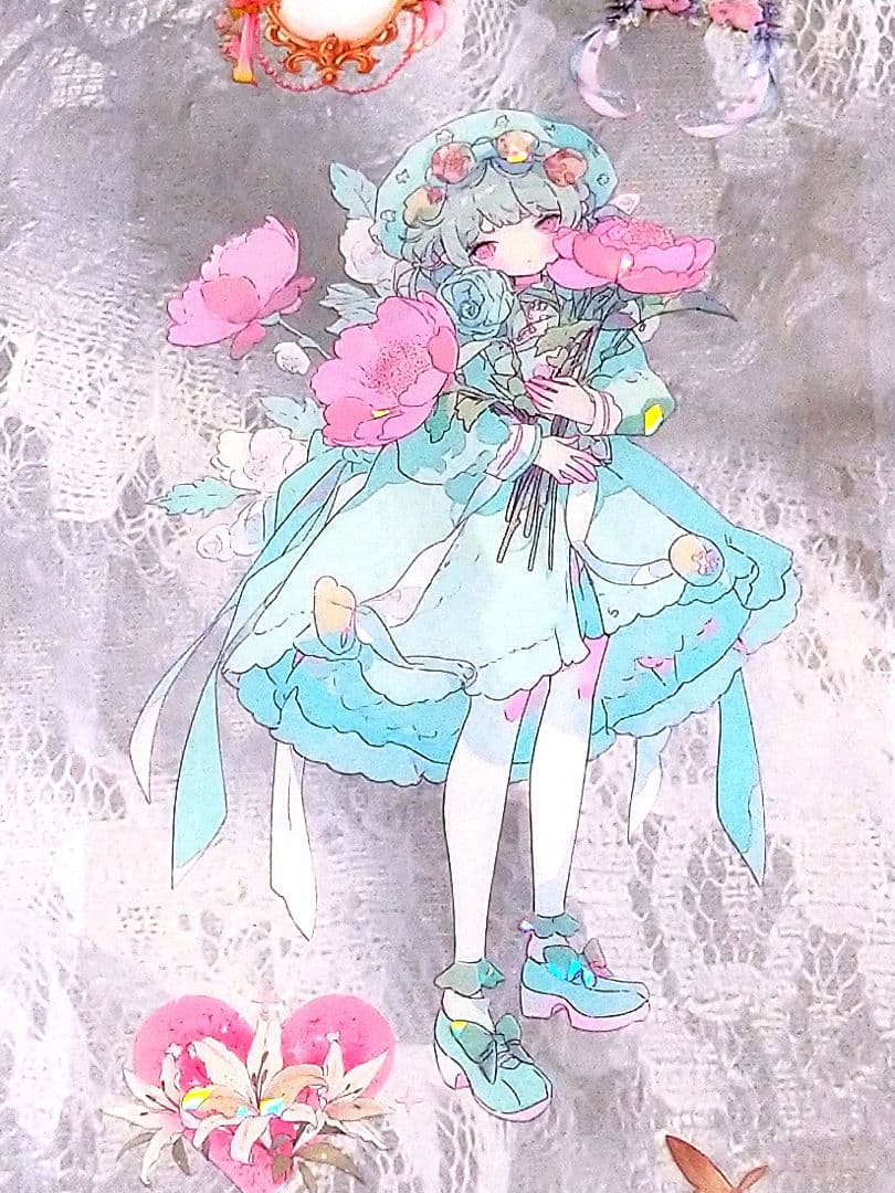 廃盤品✩J1134＃初春日记(贝壳光)噬魂切り売り海外人物女の子AIマステ