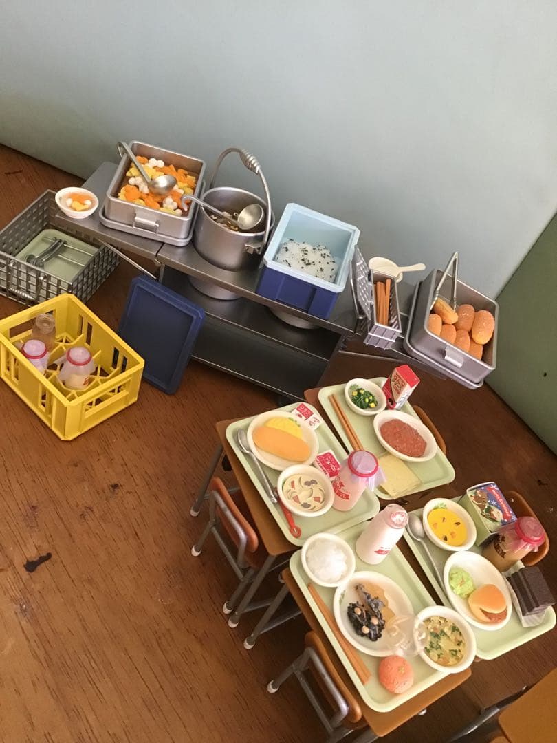 全8種セット 「ぷちサンプル 好きな教科は給食です