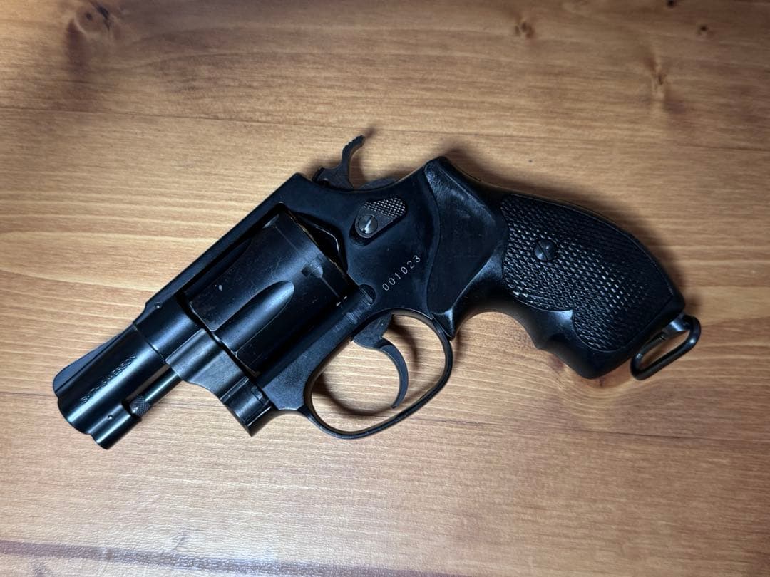 【ジャンク扱い要説明参照】TANAKA製M37エアーウェイト警察仕様ガスガン