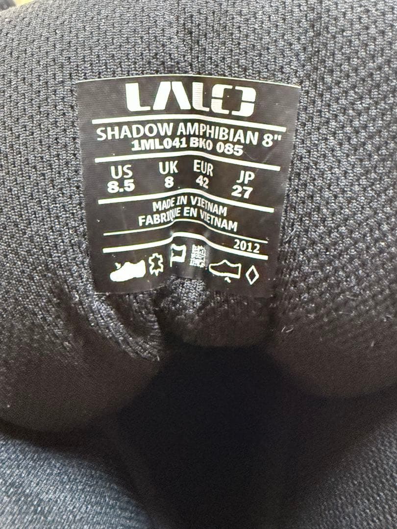 個人装備 LALO Tactical Shadow Amphibian 8 US 8.5