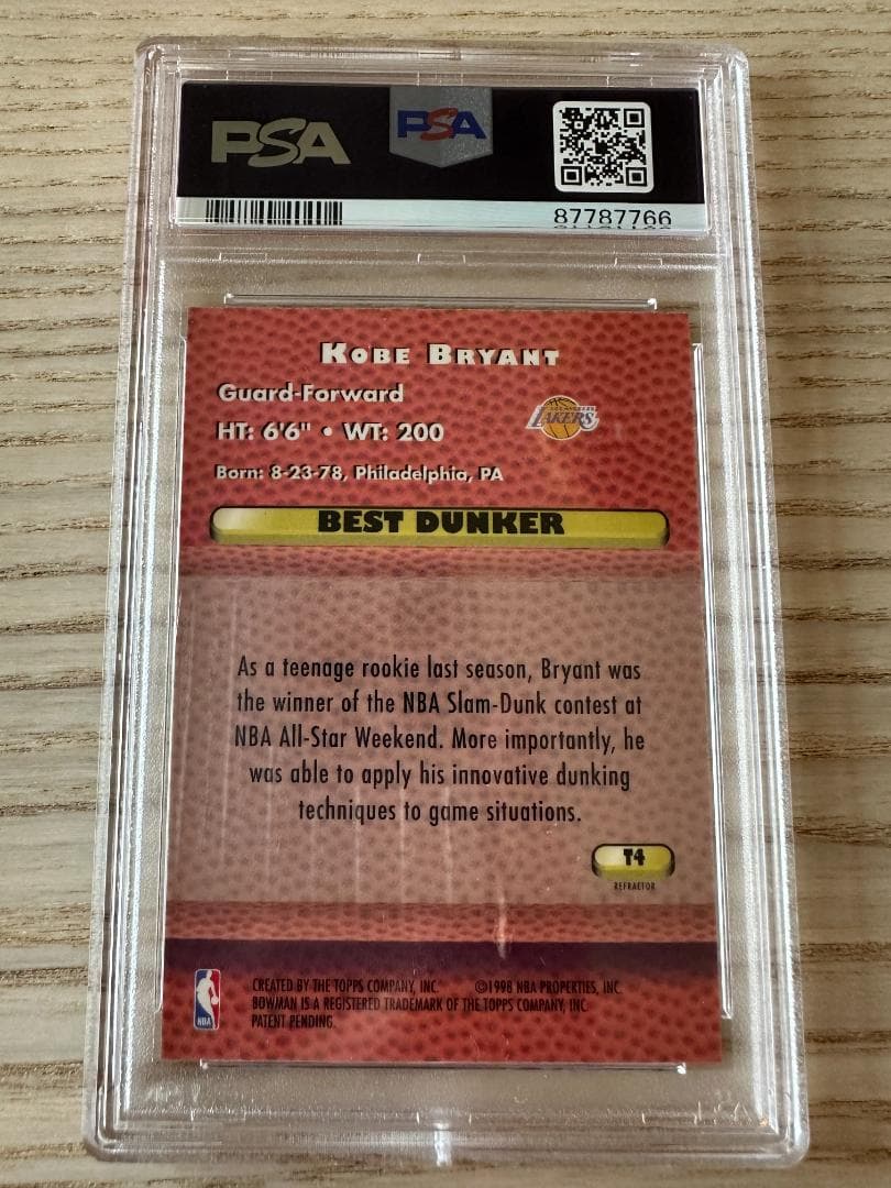 コービー・ブライアント1997 Bowman's Refractor