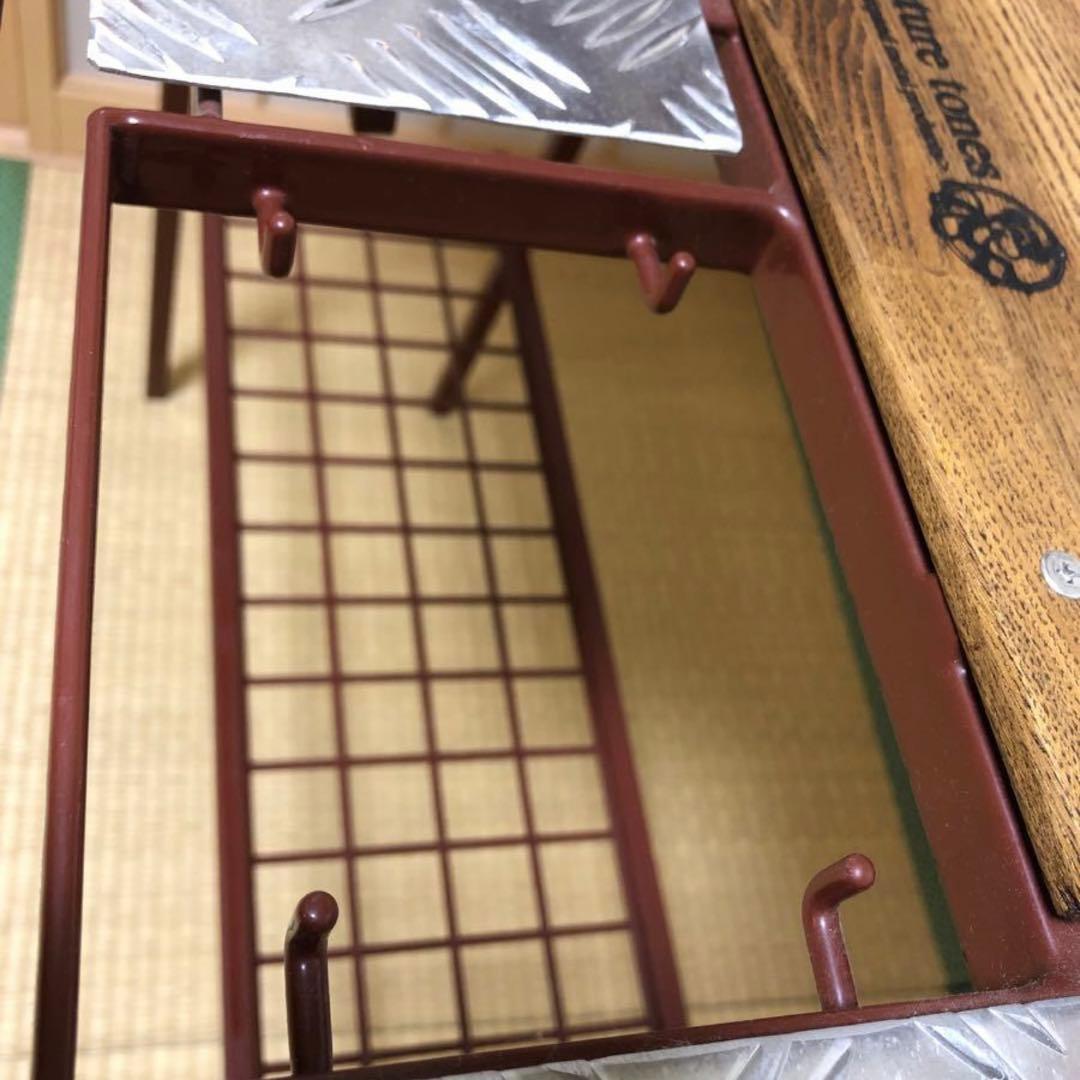 ネイチャートーンズ　キッチンカウンターテーブル　チョコレートブラウン