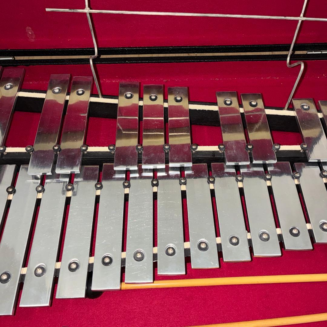 希少です！KOSTH コッス 鉄琴 グロッケン　ハード ケース付