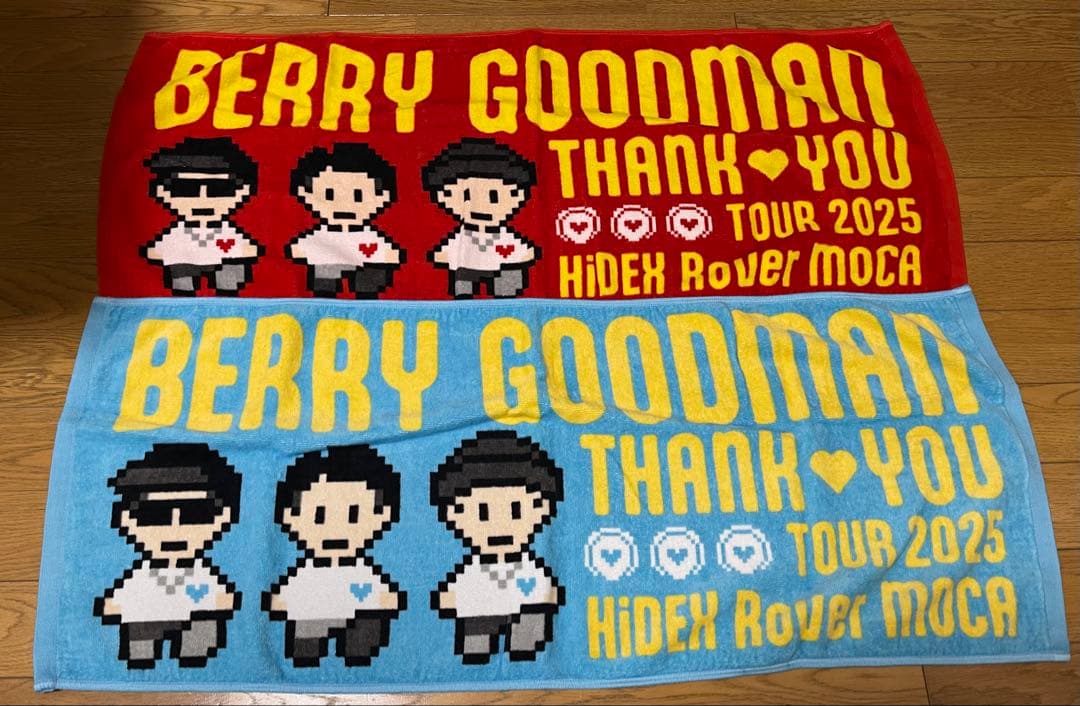 BERRY GOODMAN ベリーグッドマン　ツアーグッズ　タオル甲子園　17枚