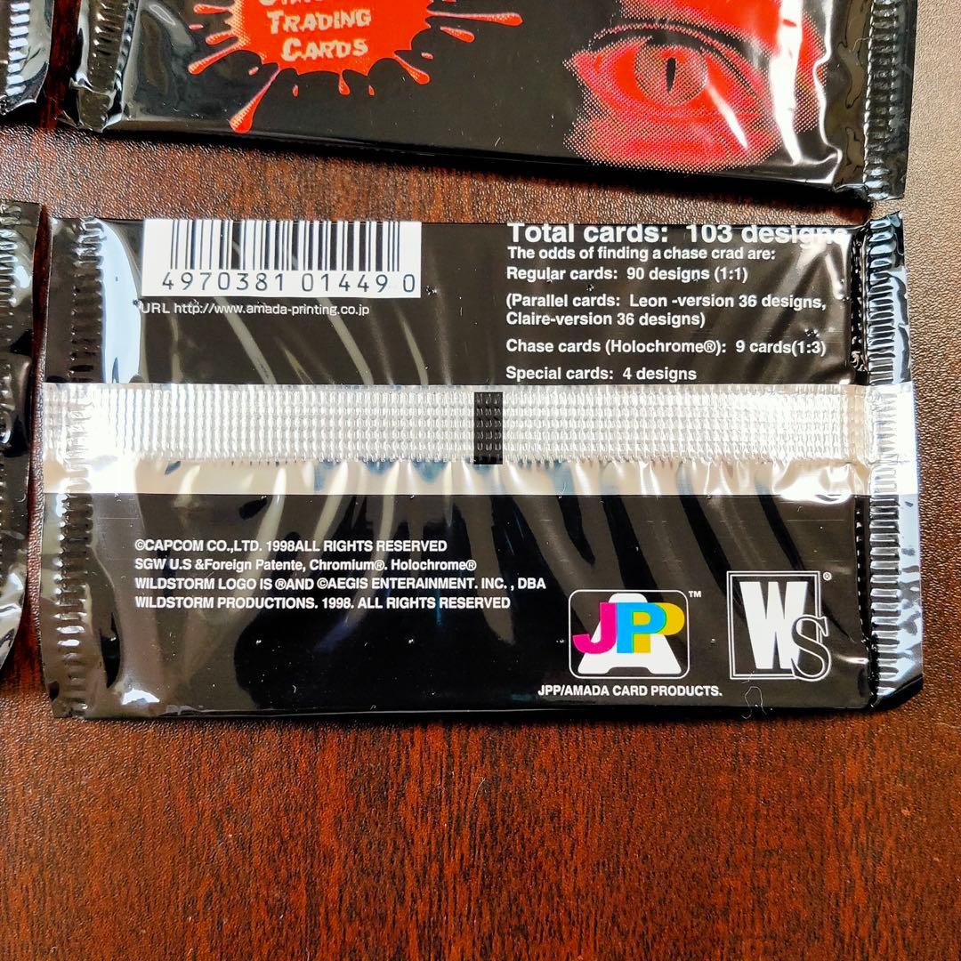 JPP BIOHAZARD CHROMIUM TRADING CARDS 10個