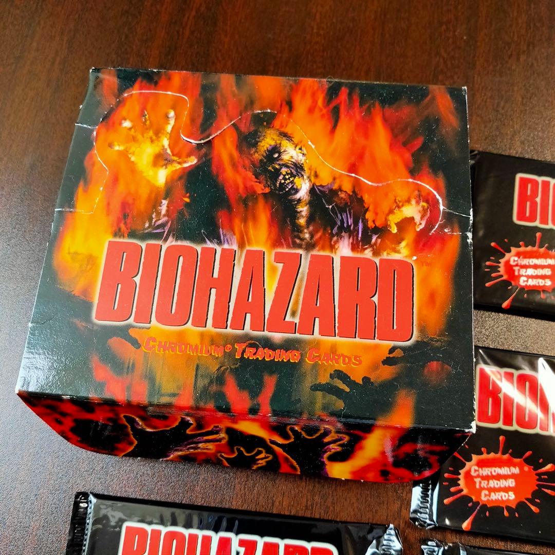 JPP BIOHAZARD CHROMIUM TRADING CARDS 10個