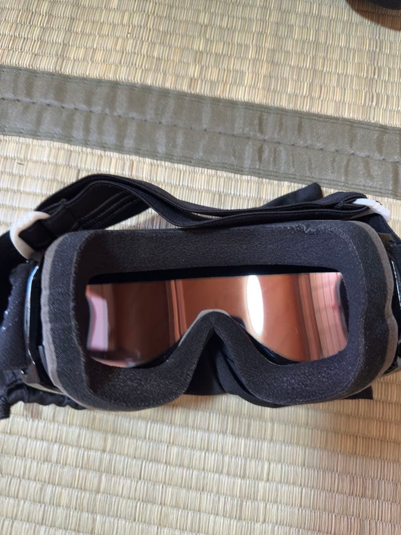 美品 OAKLEY LINE MINER ゴーグル レッドミラー