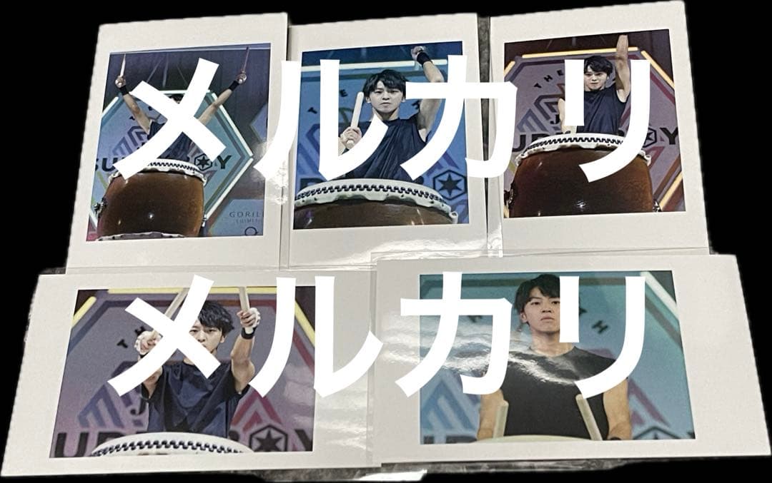 藤本洸大 JUNONくじ Ｅ賞チェキ風ミニフォトカード 5枚セット