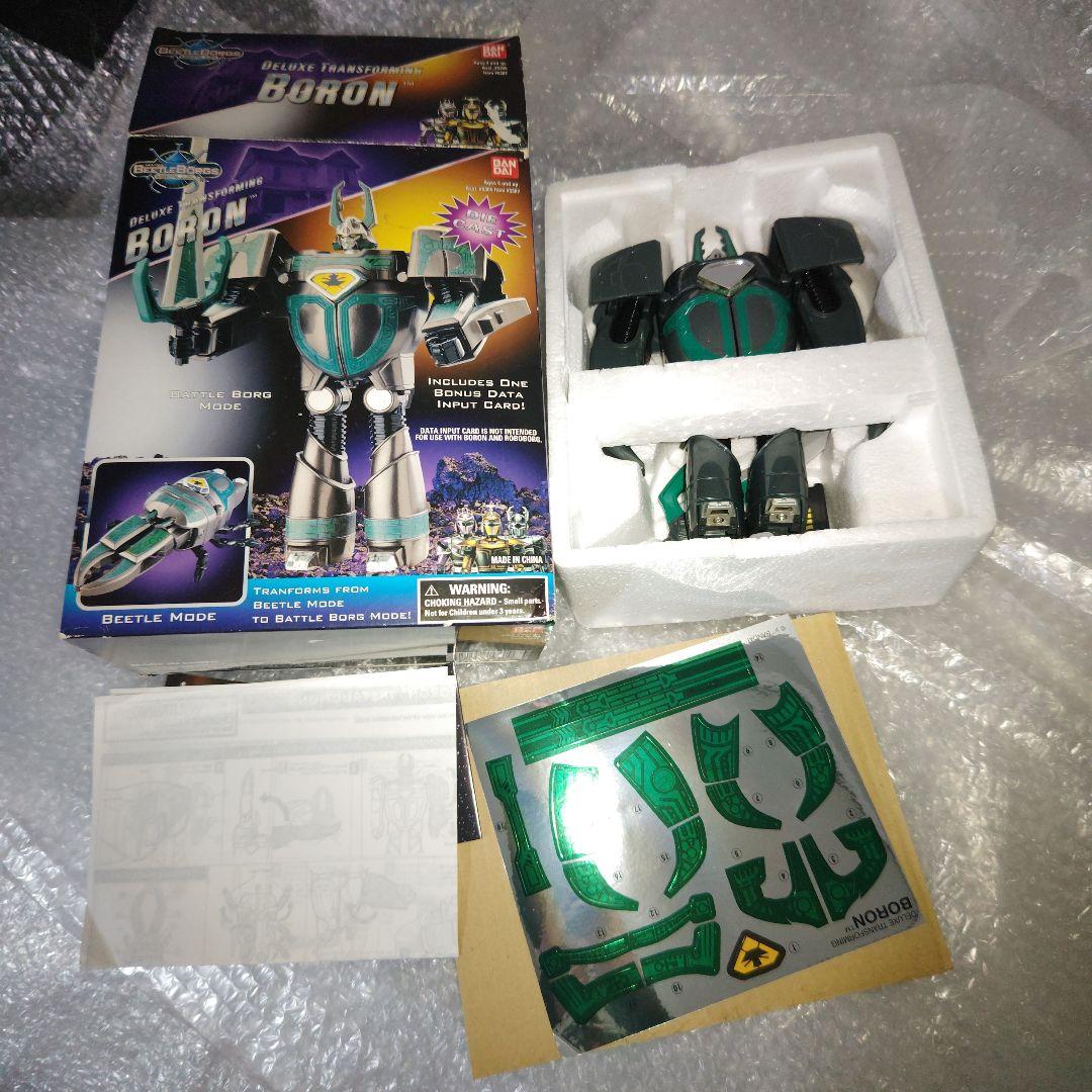 クワガタイタン　ビートルボーグ　ボロン　海外　ビーファイターカブト　シール未使用