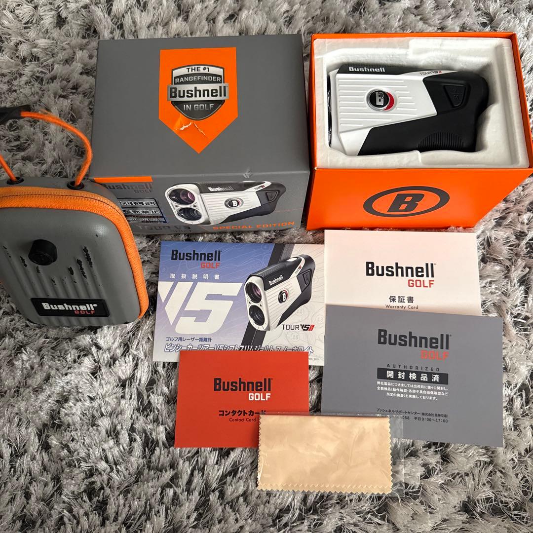 限定色‼️Bushnell V5 ゴルフ用距離計 特別版