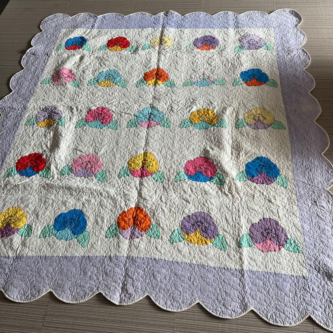 アンティークキルト、ミシンキルト、アップリケキルト