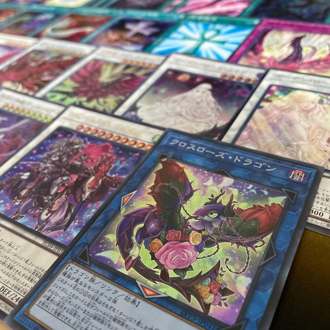 本格構築 ローズドラゴンデッキ レッドローズドラゴン 黒薔薇の破滅竜 月華竜