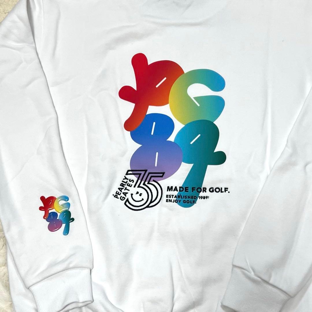 PEARLYGATES35周年トレーナー　白　サイズ2
